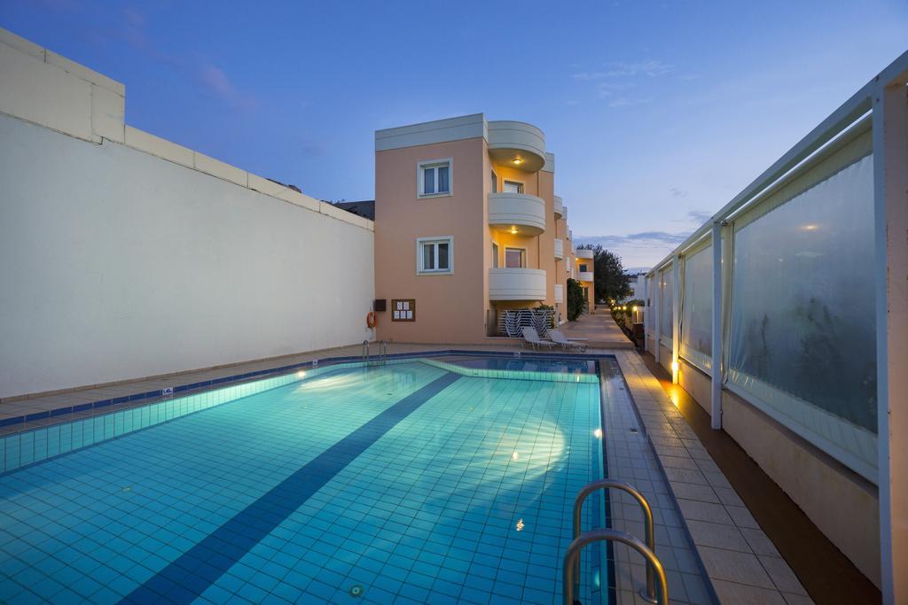 Aparthotel Georgina Agia Marina Esterno foto
